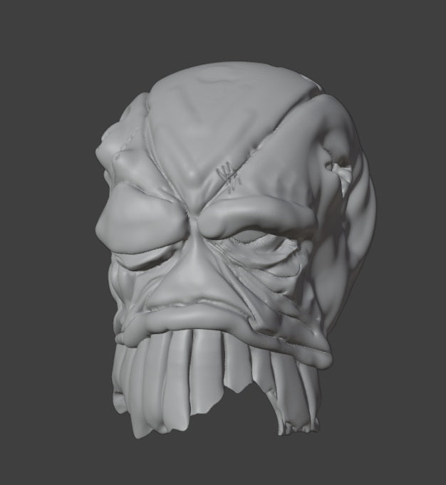 1/12 Scale The MAXX Battle Damaged head