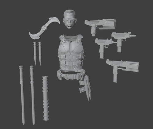 Blade 1/12 Action Figure Kit