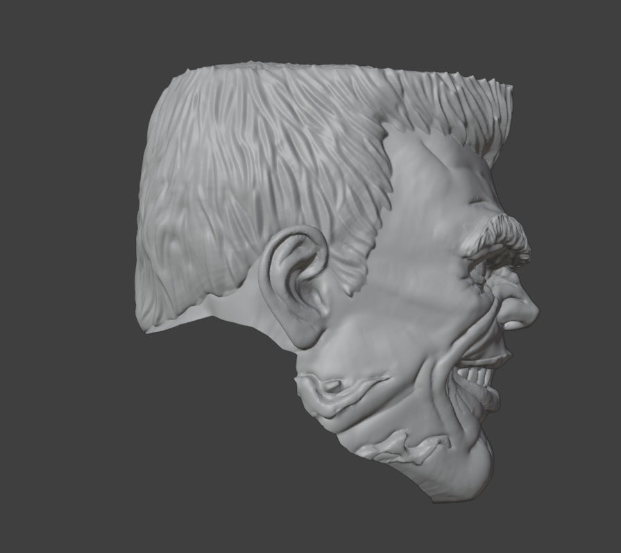 Unmasked Eddie Brock 1/12 Head Sculpt