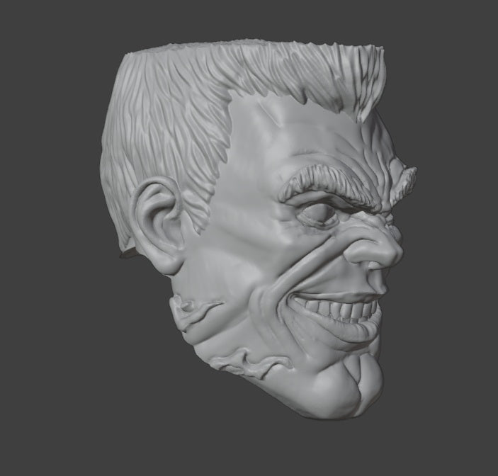 Unmasked Eddie Brock 1/12 Head Sculpt